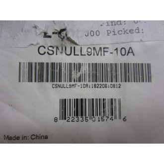 L-Com CSNULL9MF-10A Cable CSNULL9MF10A
