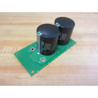 Yaskawa Electric DESIG3PCB AC Drive Capacitor Card 2 Capacitors - Used