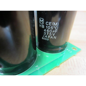 Yaskawa Electric DESIG3PCB AC Drive Capacitor Card 2 Capacitors - Used