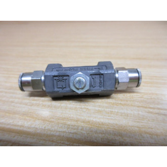 Numatics 1FC1 Flow Control Valve W Fittings - Used