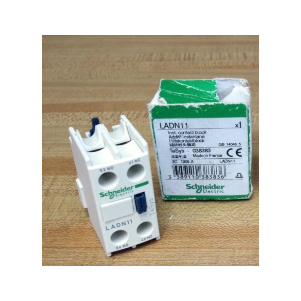 Schneider Telemecanique LADN11 Contact Block 038383