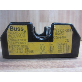 Bussmann T60030-2CR Buss Fuse Block T600302CR (Pack of 5) - Used