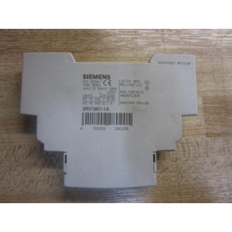 Siemens 3RV1901-1A Auxiliary Contact 3RV19011A 1 WChip (Pack of 3) - Used