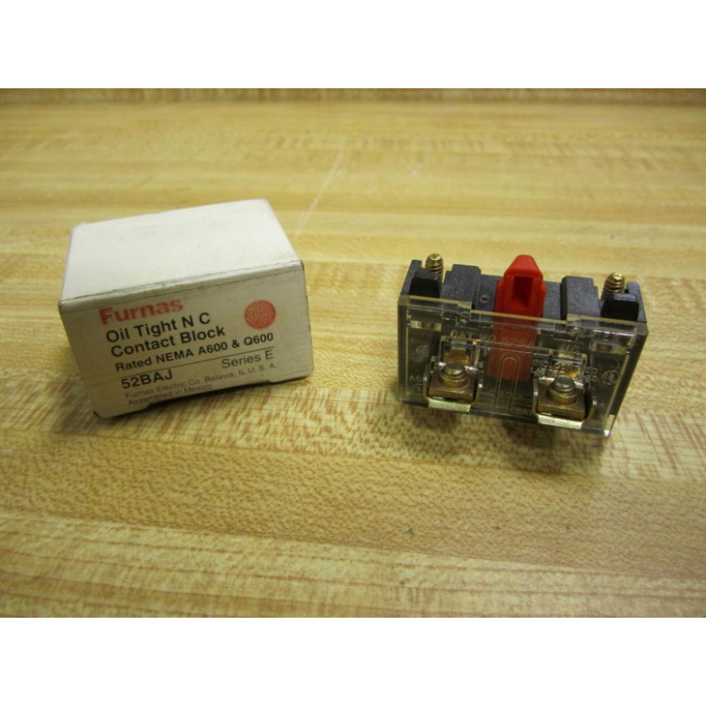 Furnas 52BAJ Contact Block Series E