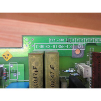Siemens C98043-A1356-L3 Circuit Board C98040-A1356-P3-01-85 - Used