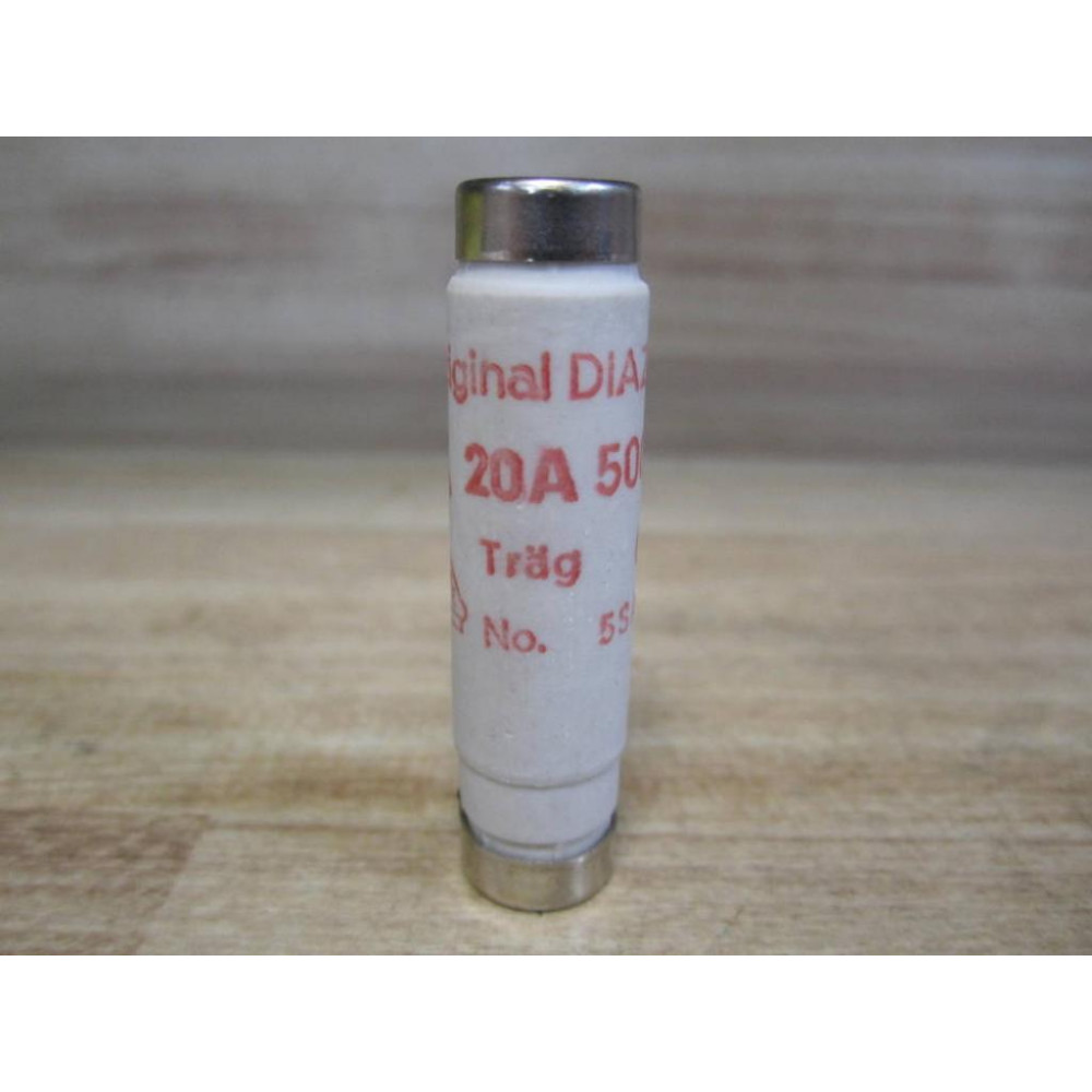 Trag 5SA2 7 Origonal DIAZED Fuse 5SA27 20A 500V (Pack of 12) - New No Box