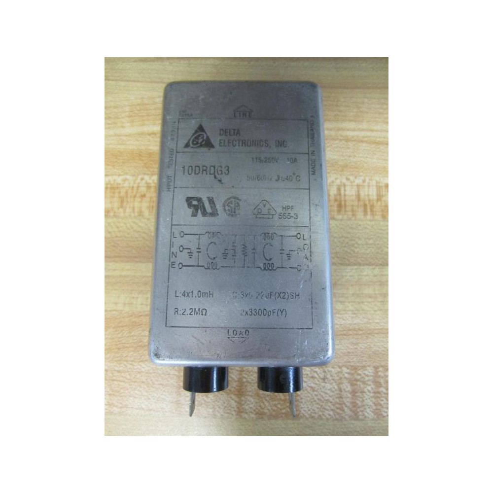 Delta 10DRDG3 EMI Filter - New No Box