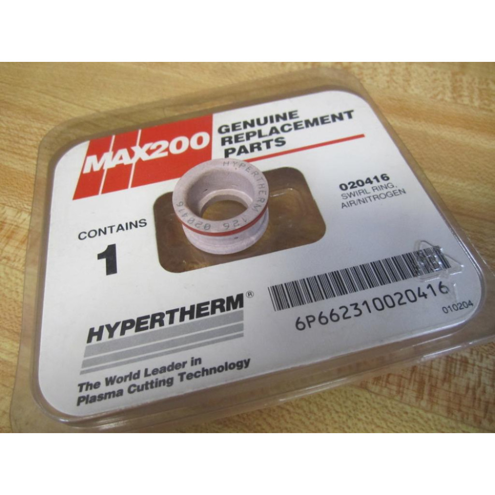Hypertherm 020416 AirNitrogen Swirl Ring