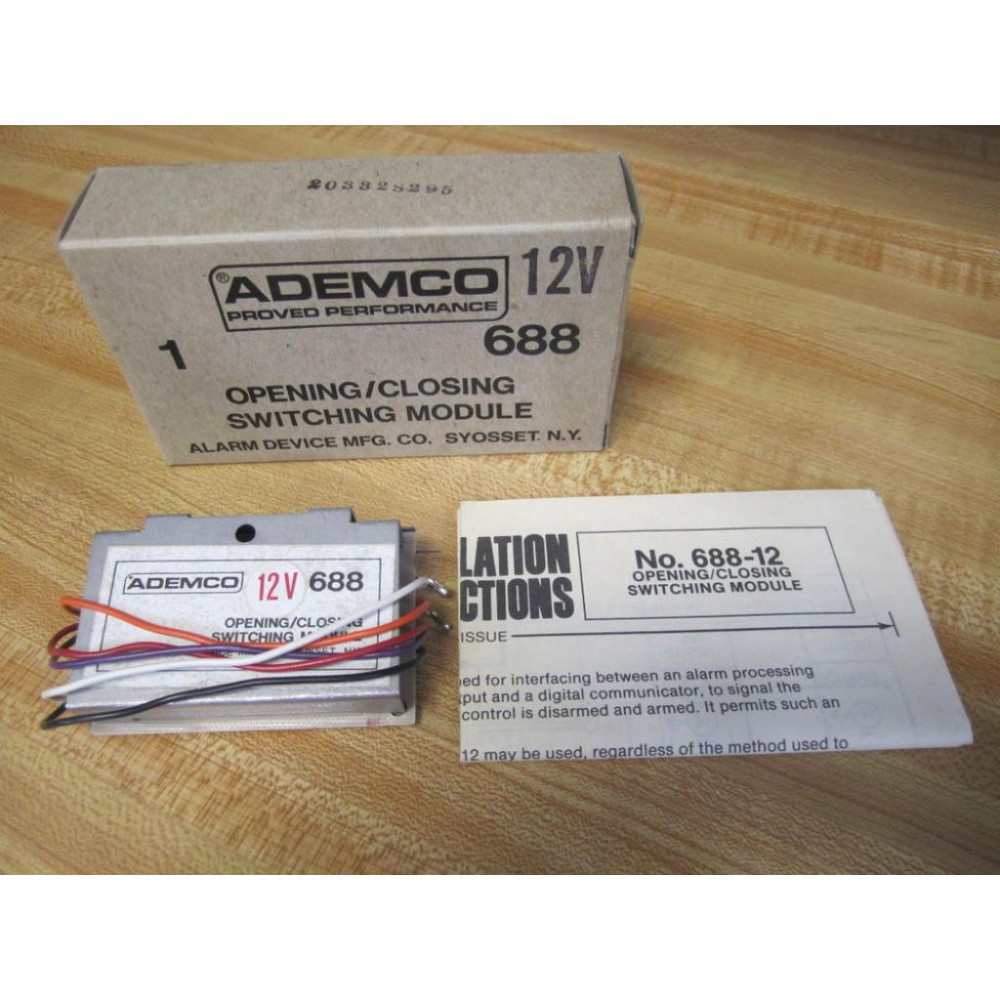 Ademco 688 OpeningClosing Switching Module