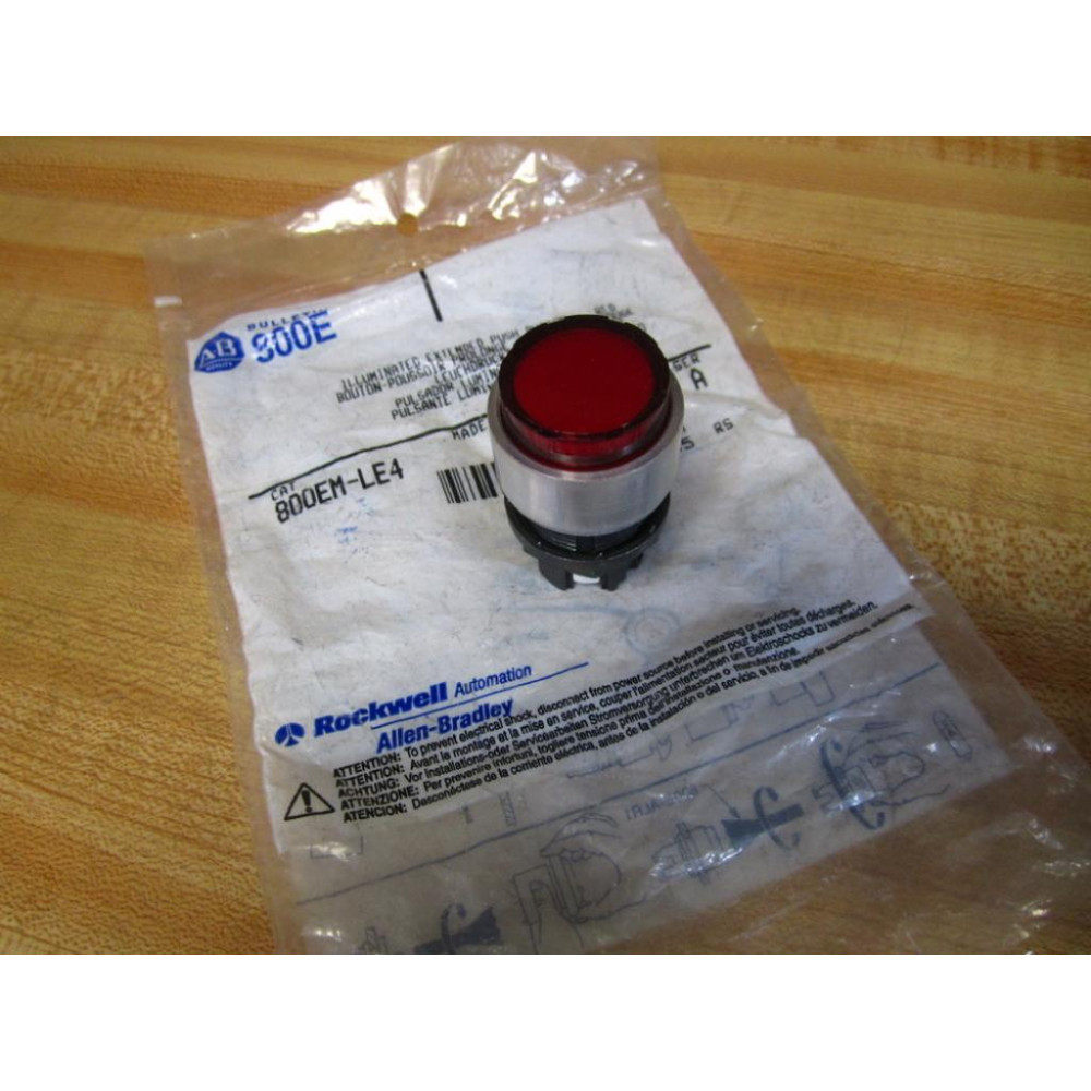 Allen Bradley 800EM-LE4 Push Button 800EMLE4