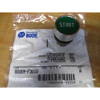 Allen Bradley 800EM-F301W (Start) Push Button 800EMF301W