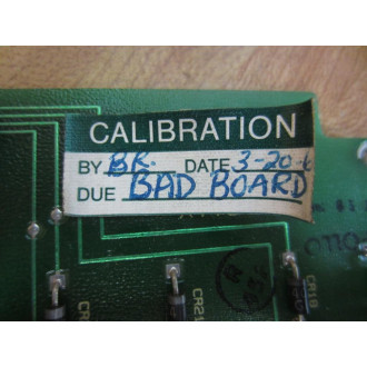 Leeds & Northrup A1A2A1X Input Relay Board Non-Returnable or Refundable - Parts Only