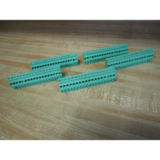 Phoenix Contact 1792401 Terminal Strip MVSTBR-2.518-ST-5.08 (Pack of 5) - New No Box