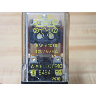 AA Electric AAE-A201S Relay AAEA201S (Pack of 4) - Used