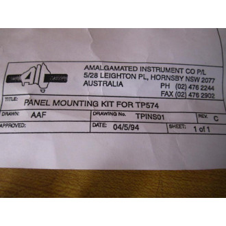 AIC TPINS01 Panel Mounting Kit - New No Box
