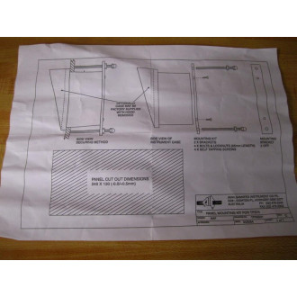 AIC TPINS01 Panel Mounting Kit - New No Box