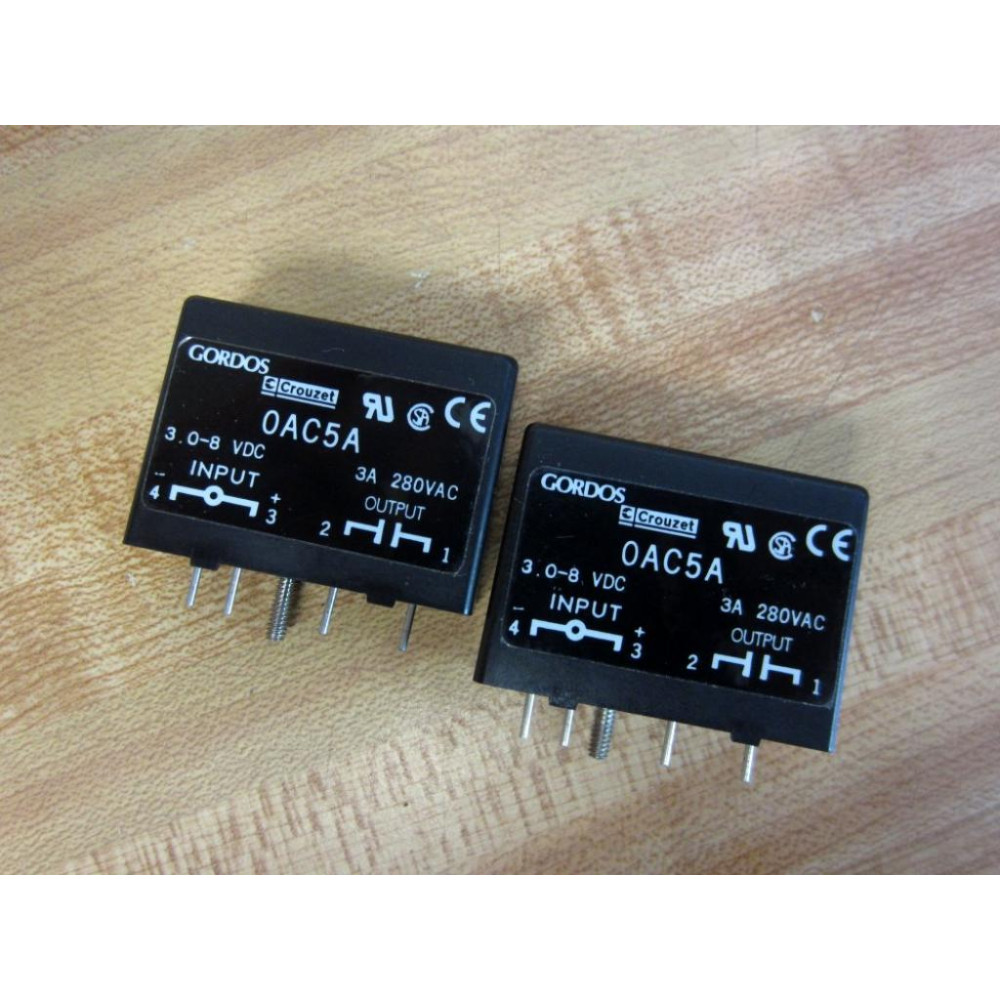 Gordos OAC5A IO Module 0AC5A (Pack of 2) - New No Box