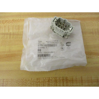 Harting 09330062601 HAN 6E-M-S Connector Insert Han 6 E-STI-S