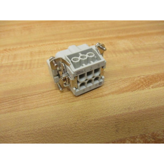 Harting 09330062601 HAN 6E-M-S Connector Insert Han 6 E-STI-S