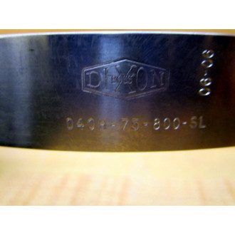 Dixon D40H-75-800-SL Hose Clamp D40H75800SL - New No Box