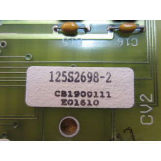 125S2698-2 Circuit Board 125P2698-1 - Used