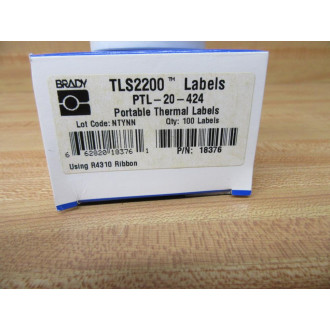 Brady PTL-20-420 Thermal Labels PTL20420
