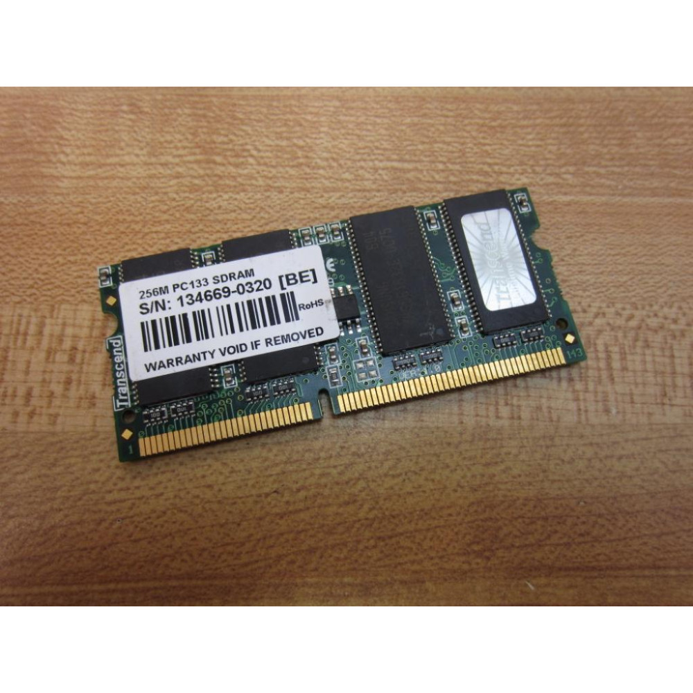 Transcend 256M PC133 SDRAM Memory Board - Used