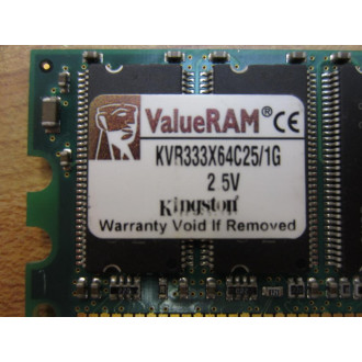 Kingston KVR333X64C251G ValueRAM KVR333X64C251G - Used