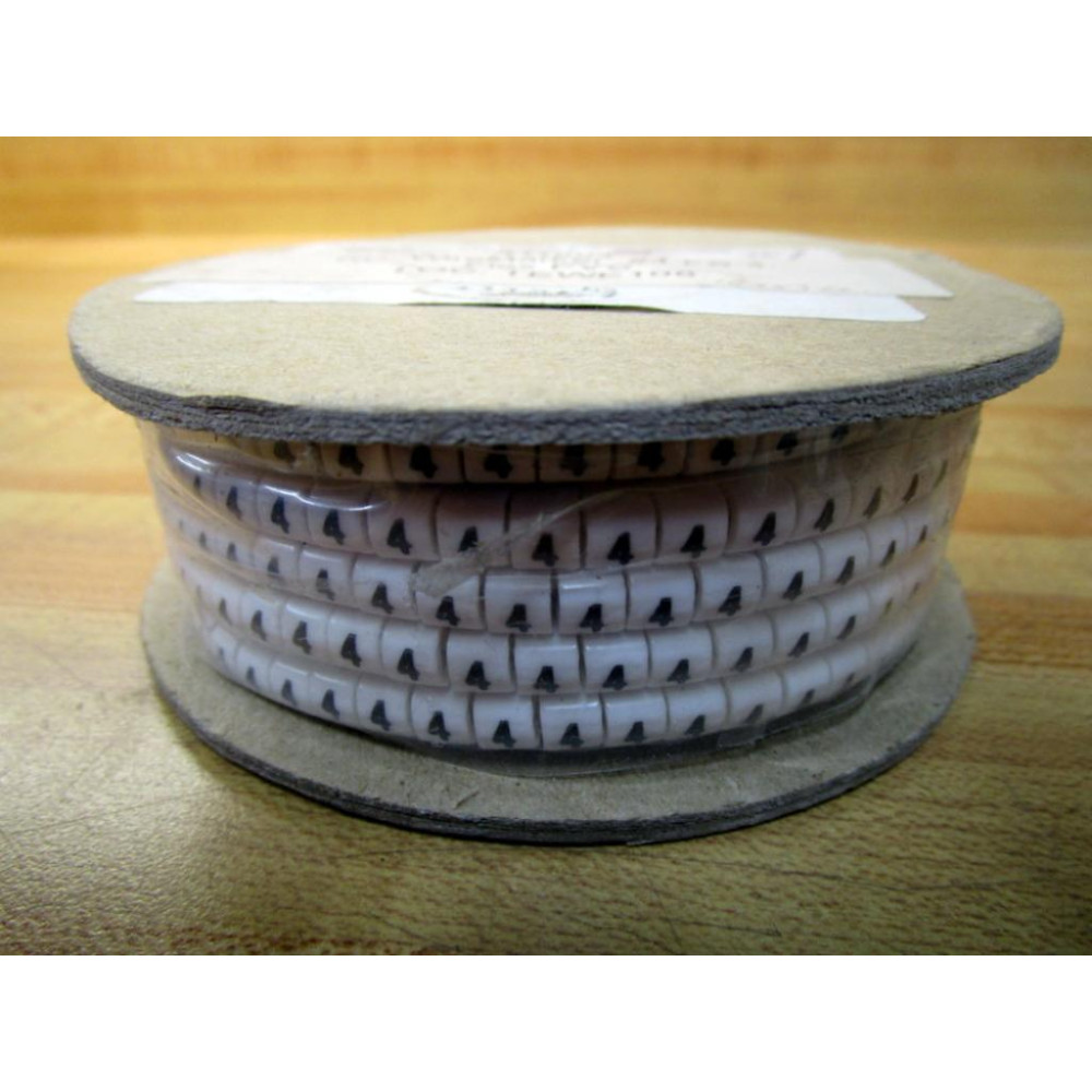Plastic Extruded Parts 411864 Wire Marker FS-4 4 (Pack of 1000)