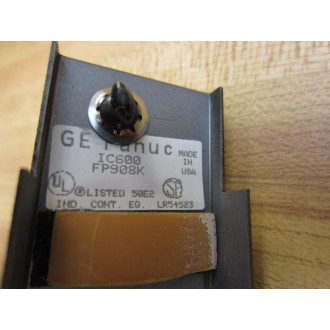 GE Fanuc IC600 FP908K Output Module IC600FP908K Panel Only - Used