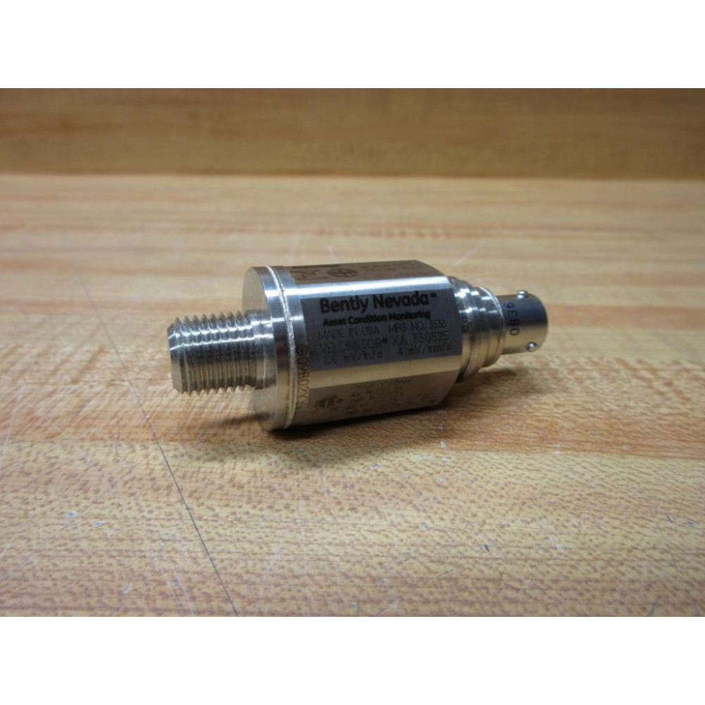 Bently Nevada 3536 GE Velocity Sensor XA 330525 - New No Box
