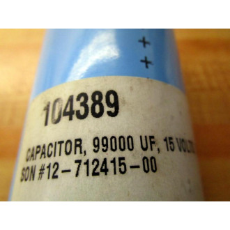 Aero M 15-712415-00 Capacitor 677-9647-A - Used