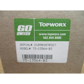 TopWorx 73-13564-B3 Go Switch Limit Switch 7313564B3