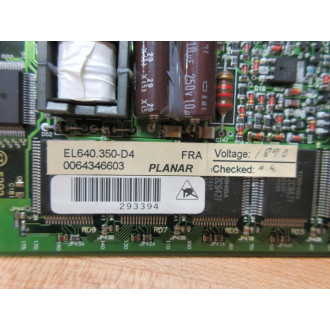 Planar EL640.350-D4 Display 0064346603 - Used