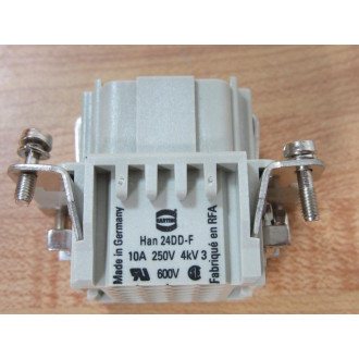 Harting 09160243101 Heavy Duty Connector Insert HAN 24DD-F-C
