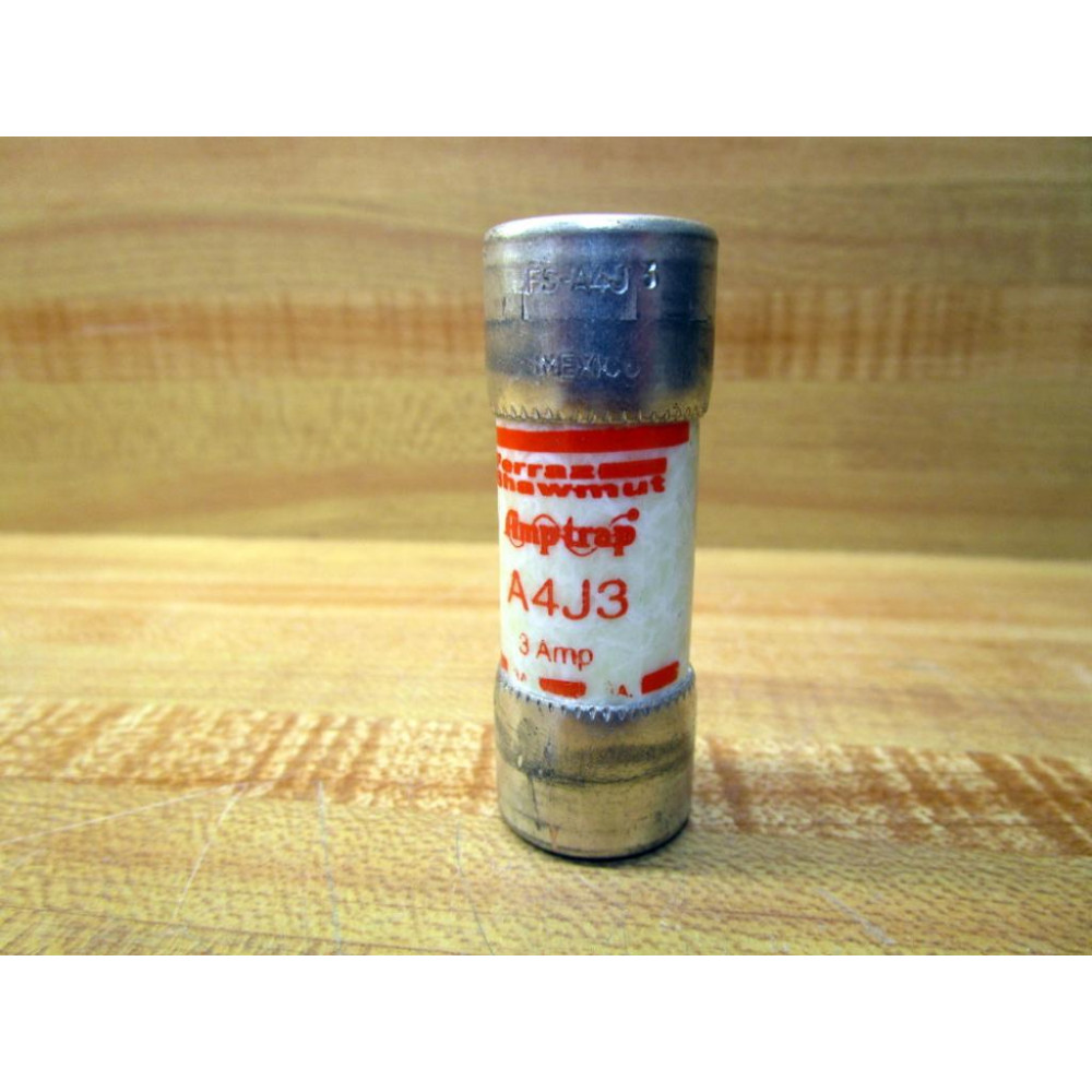 Ferraz Shawmut A4J3 Fuse (Pack of 6) - Used