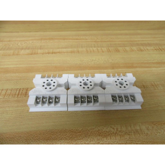 Action Instruments M008A Relay Socket (Pack of 3) - New No Box