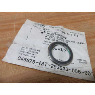 Fisher Emerson 1N297999102 Spiral Wound Gasket