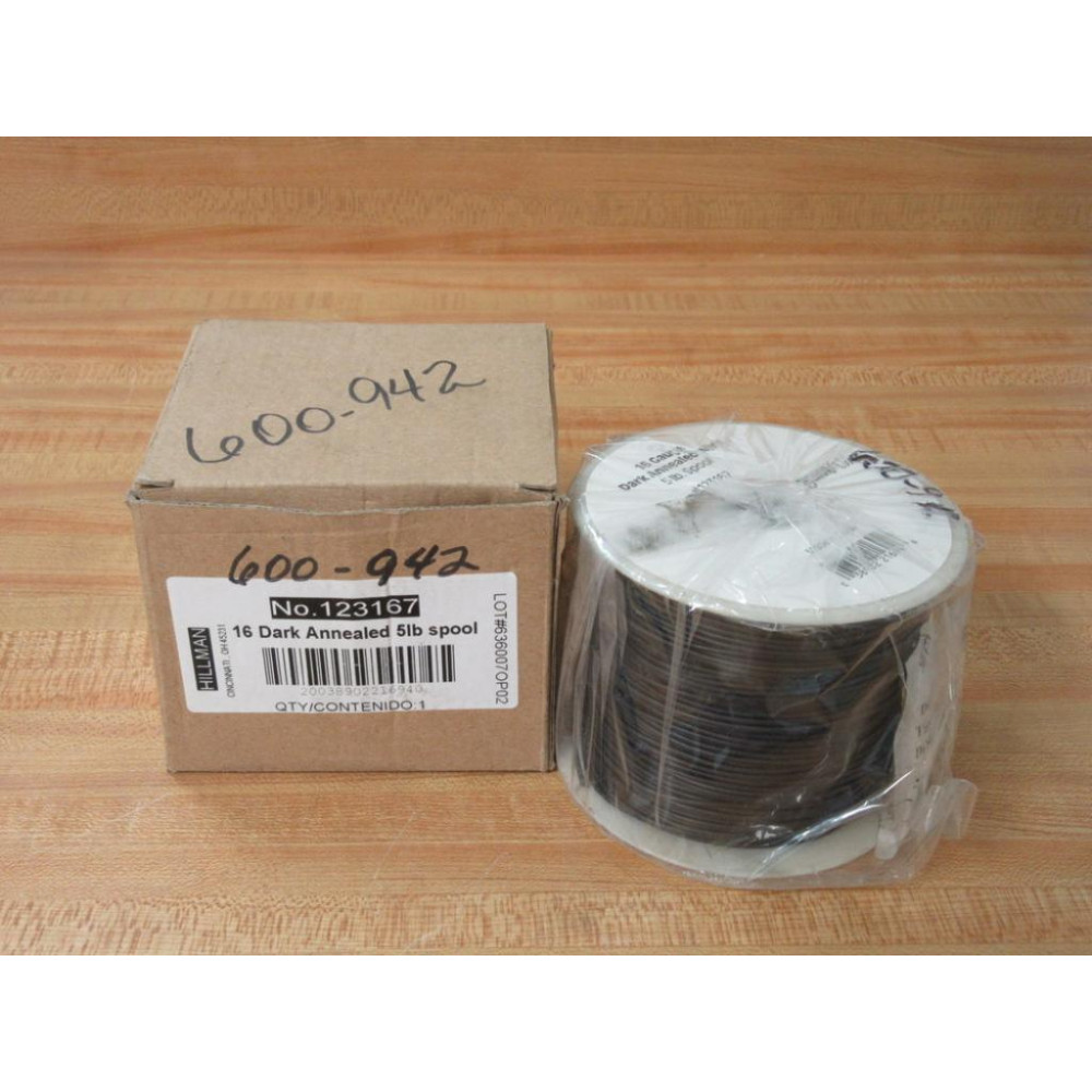 Hillman 123167 16 Gauge Dark Annealed Wire