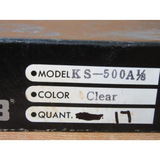 Alco Knob KS-500A18 Fluted Knob WLine Indicator KS500A18 (Pack of 17)
