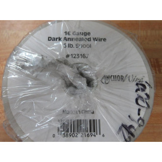 Hillman 123167 16 Gauge Dark Annealed Wire