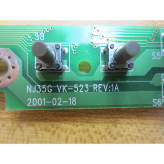 NEC 454A3367001 Keyboard NJ35G VK-523 - Used