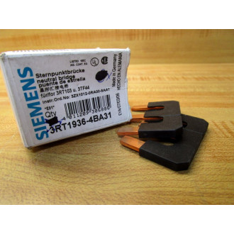 Siemens 3RT1936-4BA31 Contactor Parallel Link 3RT19364BA31 (Pack of 2)