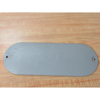 Generic E30640 Conduit Body Cover 2-12"-3" (Pack of 3) - New No Box