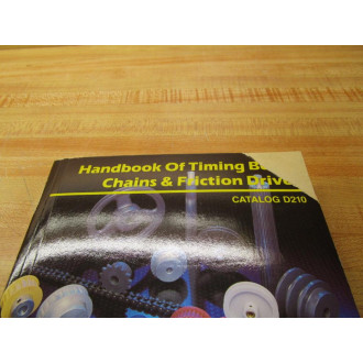 Sterling Instrument D210 Timing Belts, Chains, & Friction Drives Manual - Used