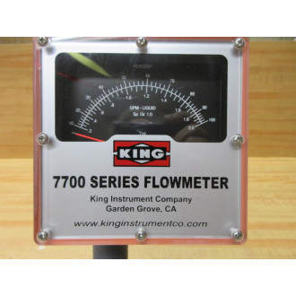 King Instrument 7722430710 Flowmeter 7700 - New No Box