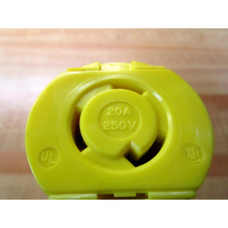 Hubbell 2323VY Twist-Lock Connector Body