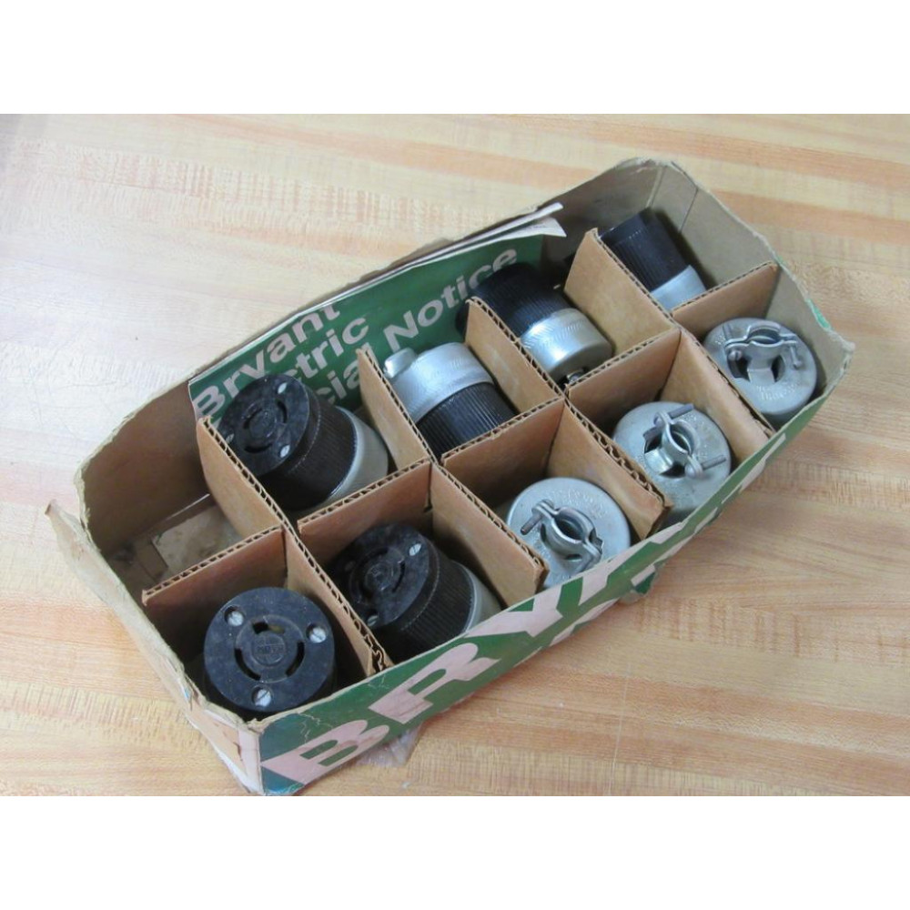 Bryant 7313 Armored Phenolic Locking Corner Plug (Pack of 9)