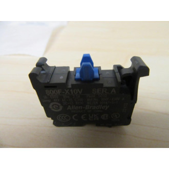 Allen Bradley 800F-X10V Contact Block 800FX10V