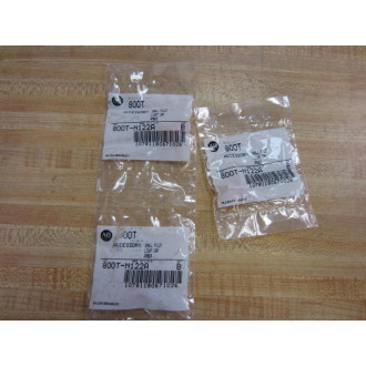 Allen Bradley 800T-N122A Amber Cap Lens 800TN122A Series B (Pack of 3)